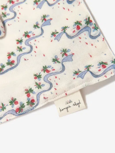 Konges Slojd Baby Sleepy Rabbit Comforter In Multicoloured