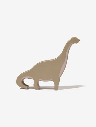 Konges Slojd Baby Boys Wooden Stackable Dino Blocks In White