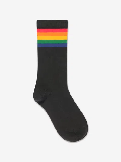 Mini Rodini Kids Rainbow 2 Pack Socks Set In Multicoloured