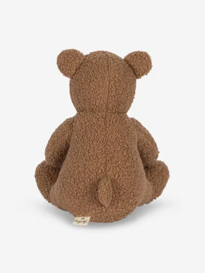 Konges Slojd Baby Activity Music Teddy Bear In Brown