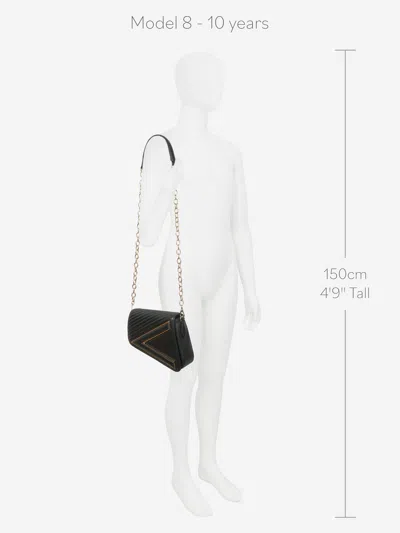 Valentino Girls Belville Crossbody Bag In Black