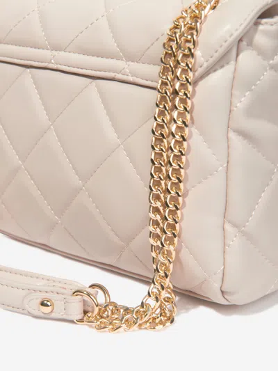 Valentino Girls Ocarina Crossbody Bag In Beige