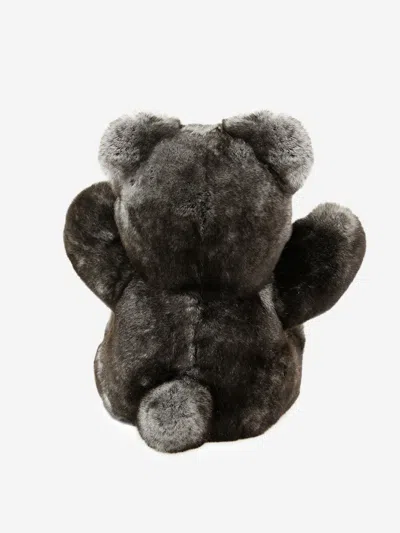 Philipp Plein Unisex Teddy Bear One Size Grey By Childsplay Clothing In Grey