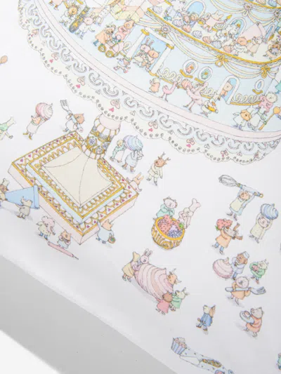 Atelier Choux Baby Satin Le Gateau Cushion Cover In Multicoloured