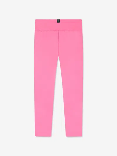 Converse Girls Chuck Patch High Rise Leggings In Pink