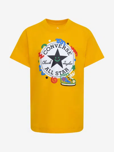 CONVERSE CONVERSE BOYS SQUIGGLE T-SHIRT AND SHORTS SET 
