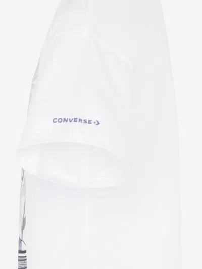 Converse Girls Boyfriend Graphic T-shirt In White