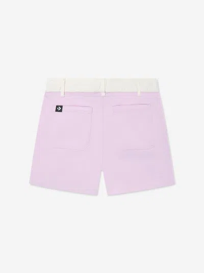 CONVERSE CONVERSE GIRLS COLOURBLOCK WOVEN SHORTS 
