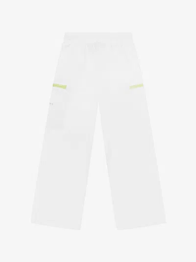 Converse Girls Utility Straight Leg Joggers In White