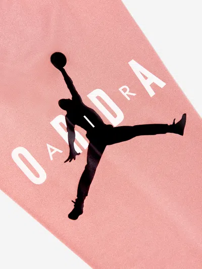 Jordan Girls Jumpman Sustainable Leggings In Red