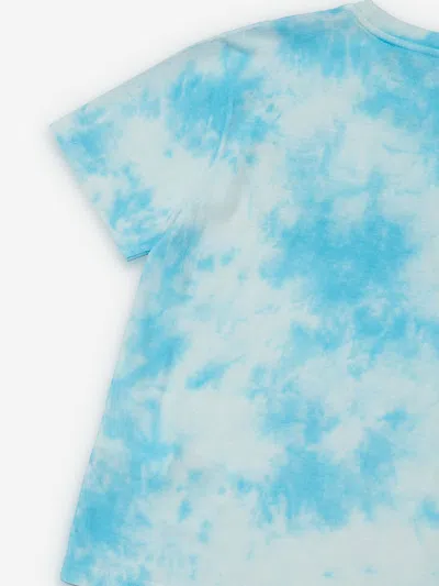 Dsquared2 T-shirt Mit Batikmuster In Blue