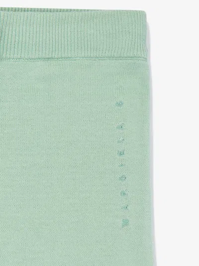 Mm6 Maison Margiela Kids Culotte Trousers In Green