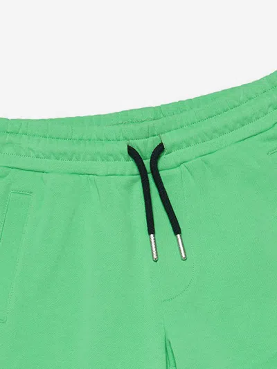 Diesel Pjuste16 Logo Printed Drawstring Shorts In Green