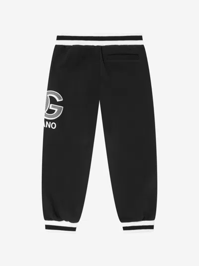 Dolce & Gabbana Boys Milano Joggers In Black