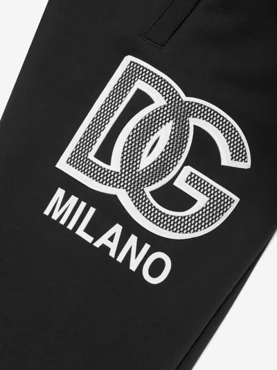 Dolce & Gabbana Boys Milano Joggers In Black