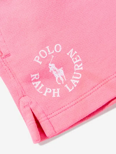 Polo Ralph Lauren Ralph Lauren Girls Logo Shorts In Pink