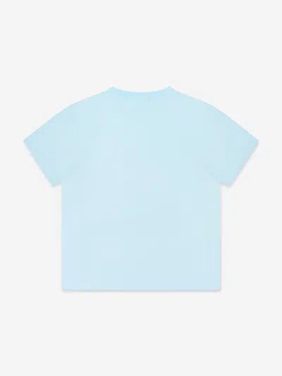 Molo Boys Beach Dinosaur Print T-shirt In Blue