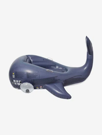 Sunnylife Kids Moby Dick Luxe Ride-on Float In Blue