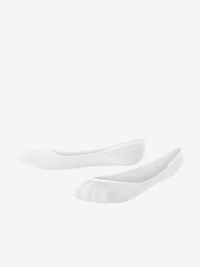 Falke Girls Ballerina No Show Socks In White