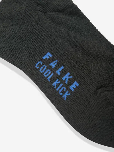 Shop Falke Kids Cool Kick Trainer Socks In Black