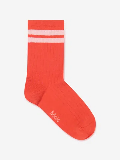 Molo Kids Yin Yang Print Socks Set In Multicoloured