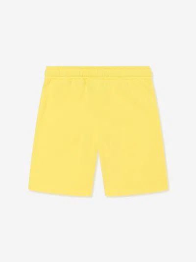 Timberland Boys Logo Bermuda Shorts In Yellow