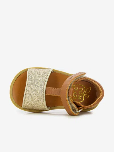 Pom D'api Touch-strap Leather Sandals In Brown