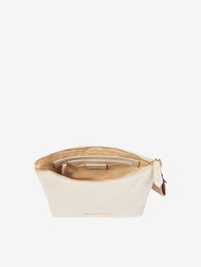 Valentino Girls Ocarina Soft Cosmetic Case In Beige