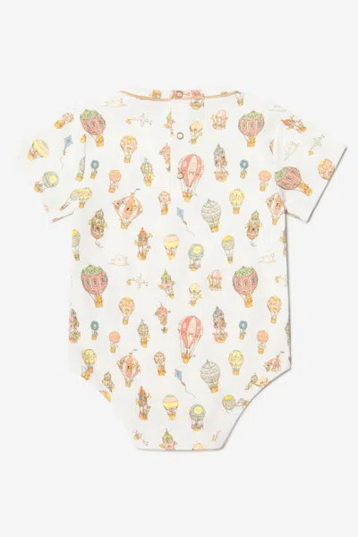 Atelier Choux Baby Classic Balloons Onesie 0 Mth White By Childsplay Clothing In White