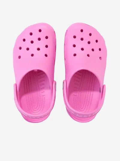 Crocs Kids' Classic Marbled Clog In Pink