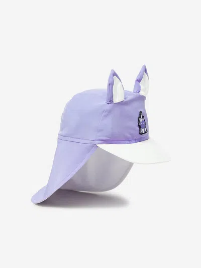 Roarsome Sparkle Sun Cap In Purple