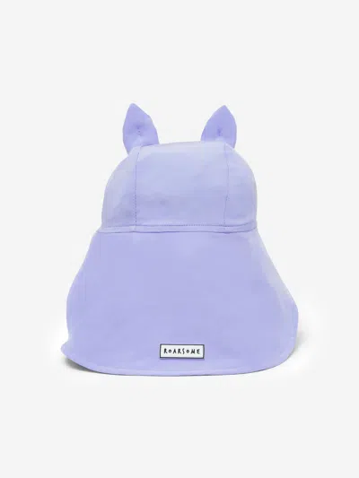 Roarsome Sparkle Sun Cap In Purple