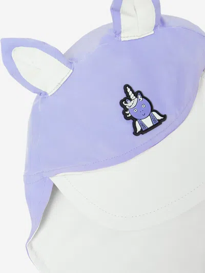 Roarsome Sparkle Sun Cap In Purple