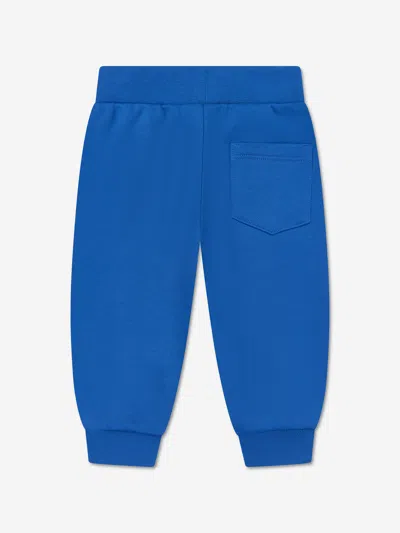Versace Baby Boys Damier Logo Joggers In Blue