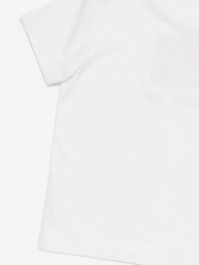 Acne Studios Nash Face Cotton Jersey T-shirt In White