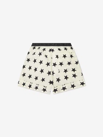 Balmain Shorts In Ivory