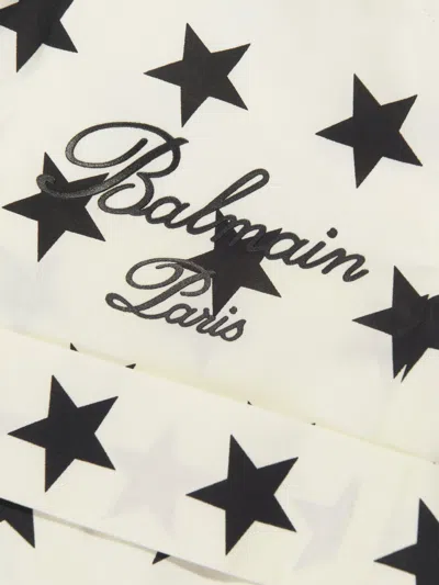 Balmain Shorts In Ivory