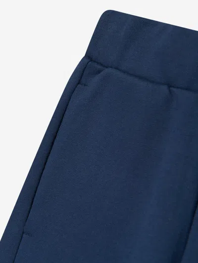 Roberto Cavalli Boys Logo Joggers In Blue