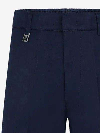 Zeco Schoolwear Kids School Standard Fit Shorts In Blue
