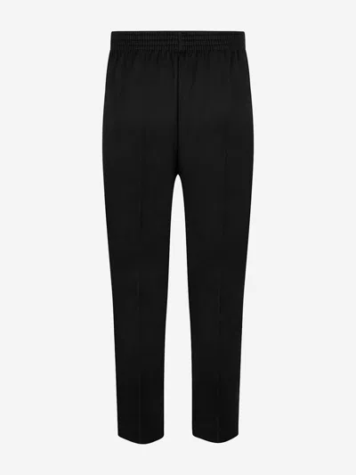 Zeco Schoolwear Boys School Full Elastic Pull Up Trousers In Black