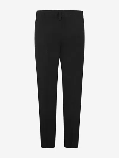 Zeco Schoolwear Boys School Slim Fit Trousers In Black