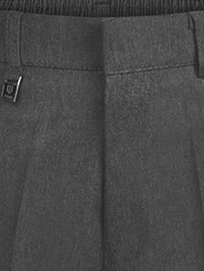 Zeco Schoolwear Boys School Slim Fit Trousers In Grey