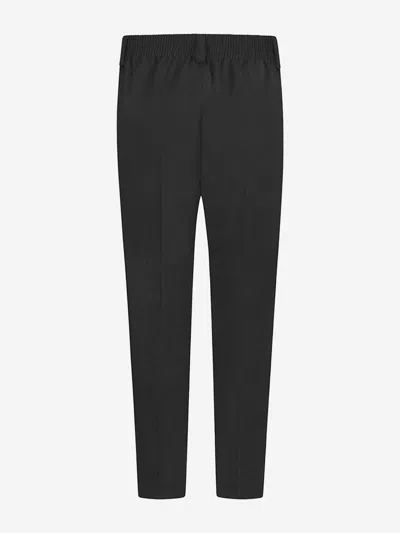 Zeco Schoolwear Boys School Slim Fit Trousers In Grey