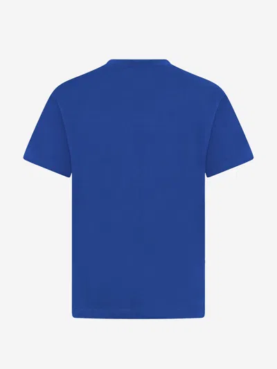 Zeco Schoolwear Kids School Crew Neck T-shirt In Blue