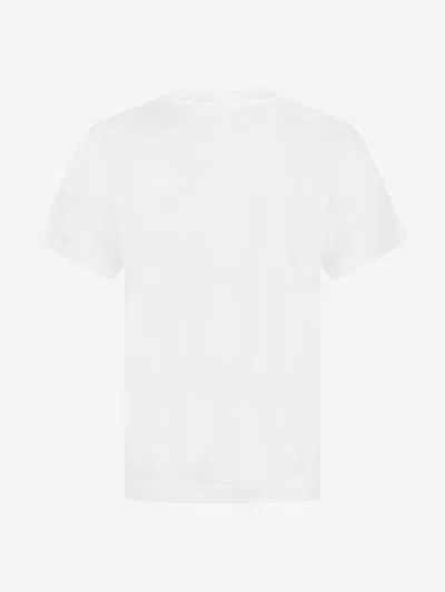 Zeco Schoolwear Kids School Crew Neck T-shirt In White