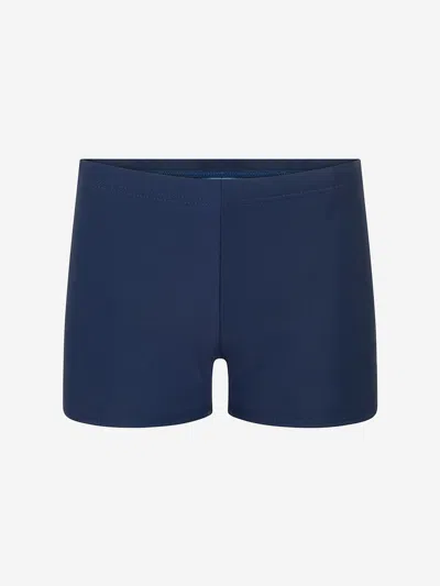 Zeco Schoolwear Boys School Elastane Swimming Short In Blue