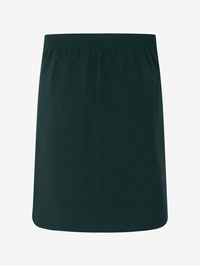 Zeco Schoolwear Girls School Lycra Heart Skirt In Green