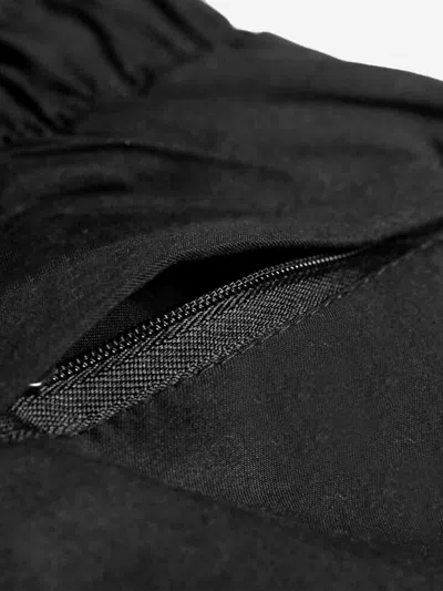 Zeco Schoolwear Kids School Microfibre Bottoms In Black