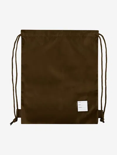 Zeco Schoolwear Kids School Premium Printed Pe Bag In Brown