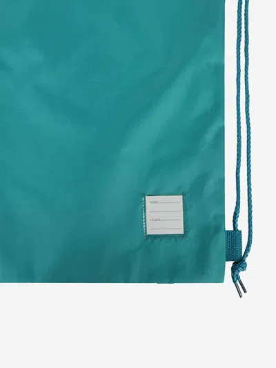 Zeco Schoolwear Kids School Premium Plain Pe Bag In Green